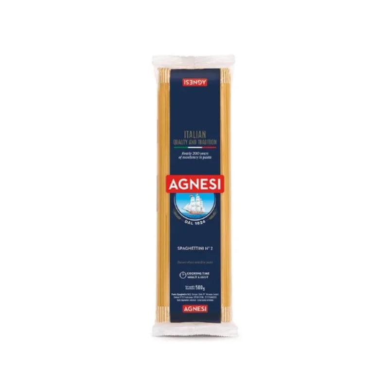 แอคเนซี่ เส้นสปาเก็ตตี้ เบอร์2 500 กรัม