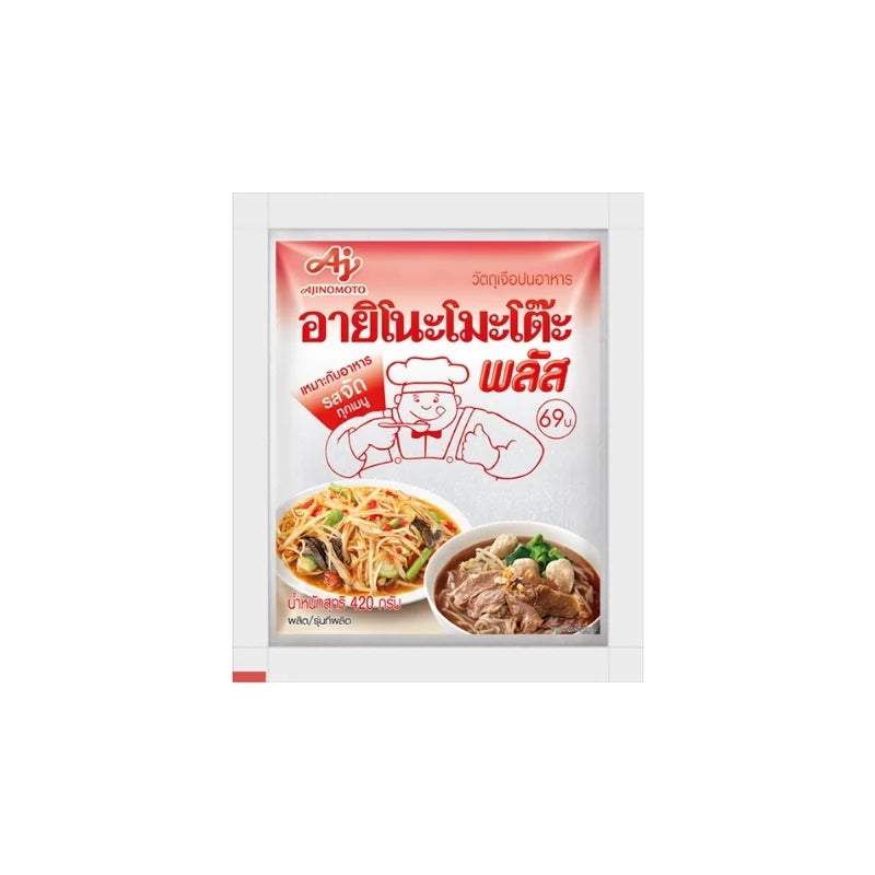 อายิโนะโมะโต๊ะ พลัส ผงชูรส 420กรัม แพ็คละ