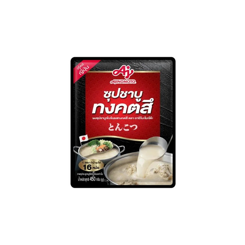 Ajinomoto shabu soup tonkotsu flavor soup base 450g pack Japanese hotpot seasoning Bangkok FreshLink Thailand