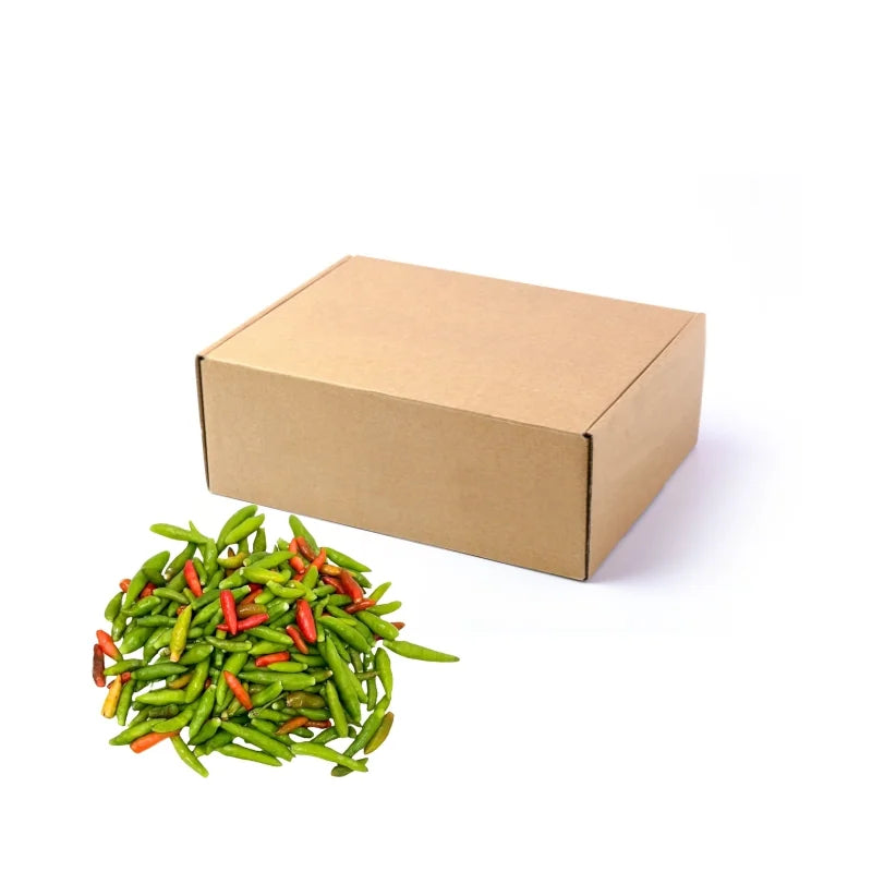 พริกขี้หนูสวนเล็ก (เขียวผสมแดง เด็ดก้าน) 5 กก.