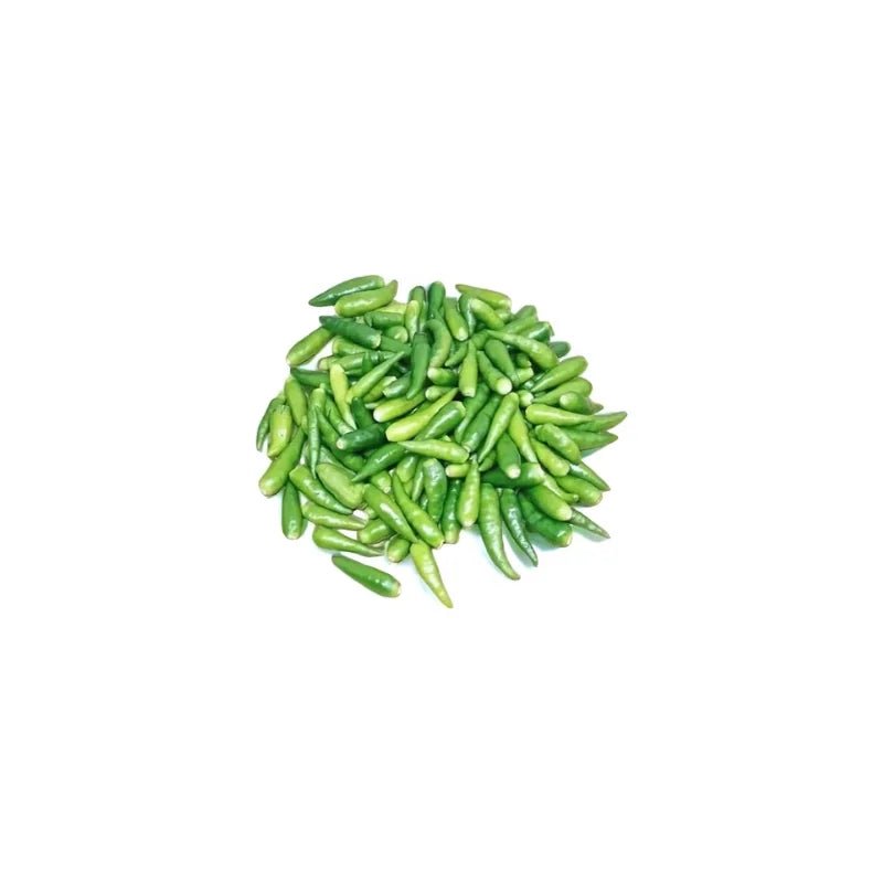 Bird’s Eye Chili Size S (Green, Stem Removed) 500g - Bangkok FreshLink
