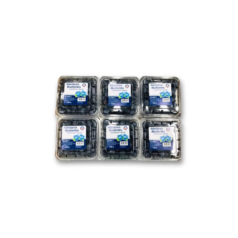 บลูเบอร์รี่ชิลี เบอร์14-16 12แพ็ค/ถาด