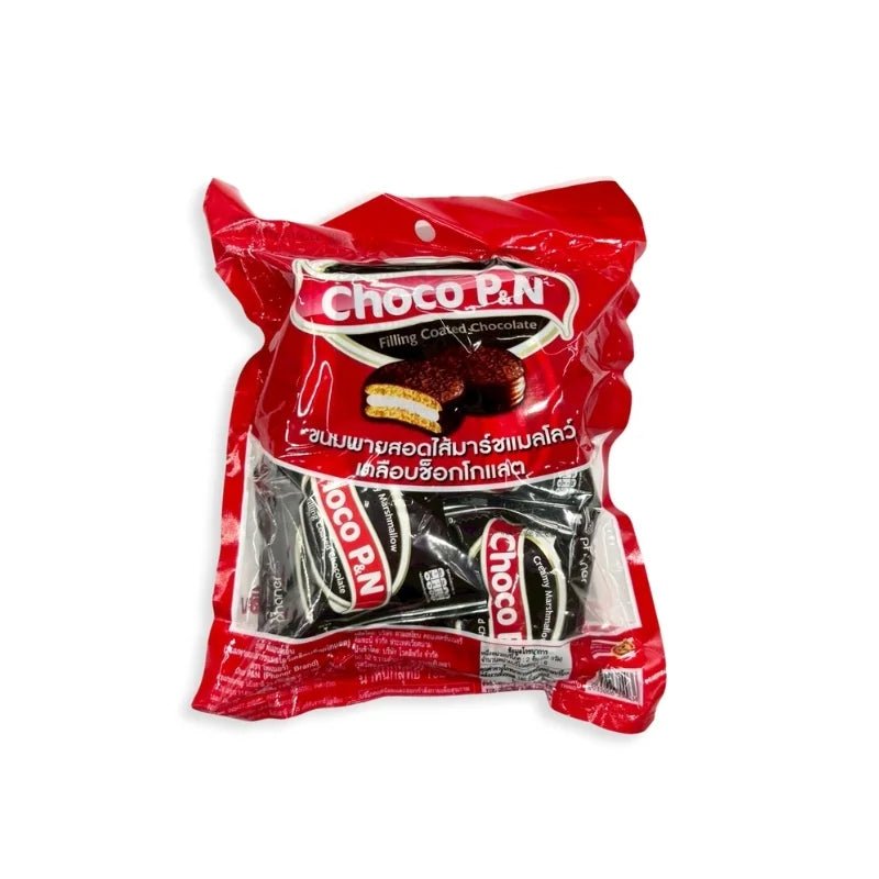 Chocolate Coated Marshmallow Pie (192g x 12 Pieces/Pack) - Bangkok FreshLink