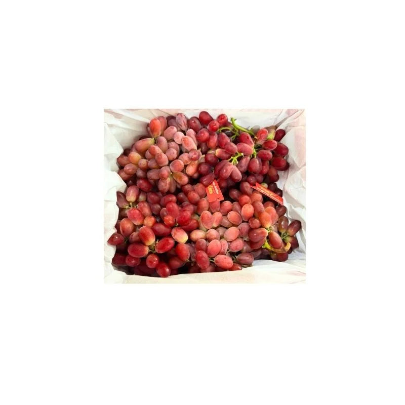 องุ่นแดงคิมสันไร้เมล็ด 4-4.5 กก./ตะกร้า