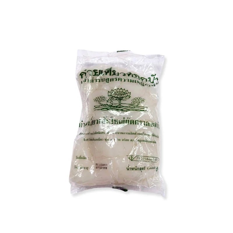 Dok Bua Wide Rice Noodles 1000g - Bangkok FreshLink