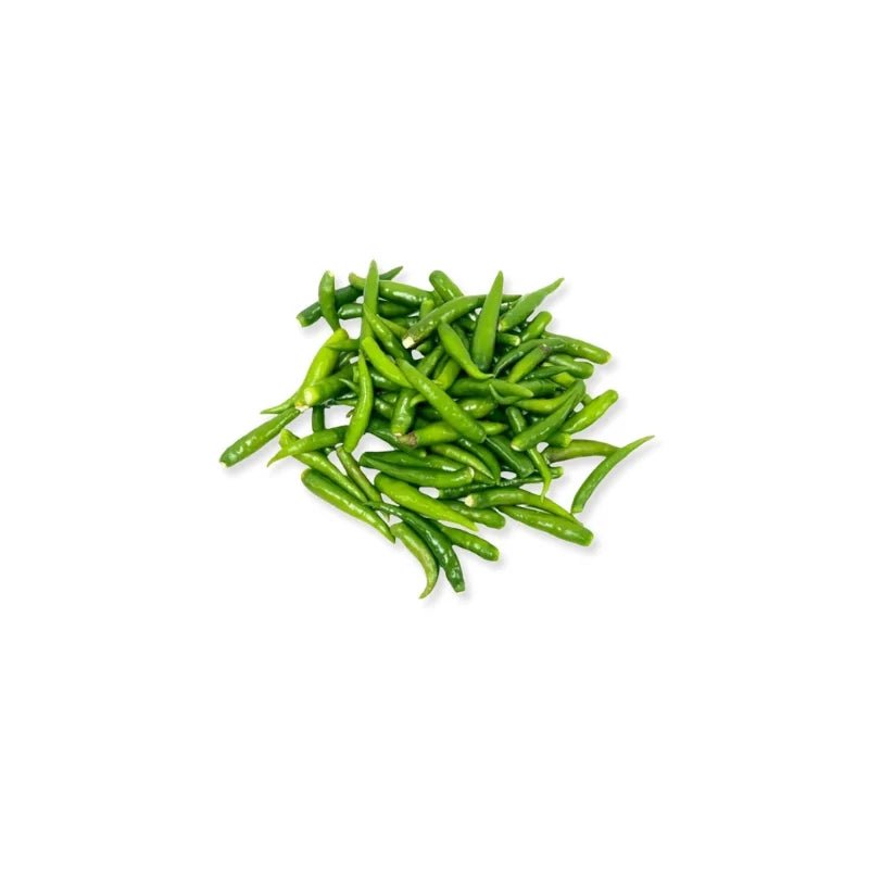 Green Chili Spur Peppers (Stem Removed) 250g - Bangkok FreshLink