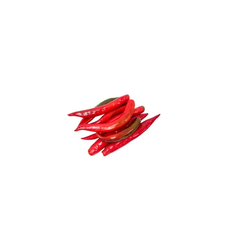 Jinda Chili Peppers (Red, Stem Removed) 100g - Bangkok FreshLink