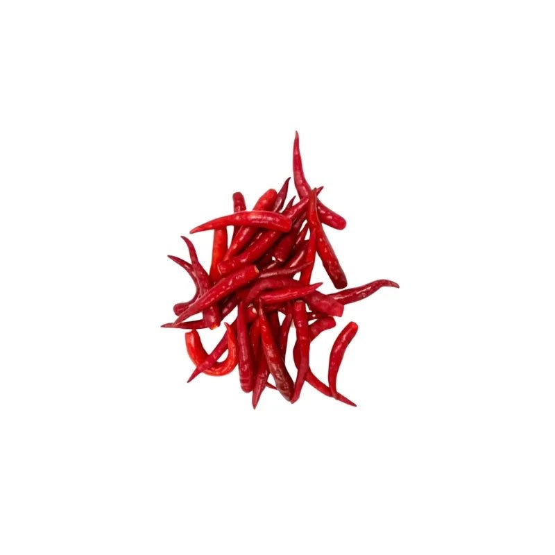 Jinda Chili Peppers (Red, Stem Removed) 250g - Bangkok FreshLink
