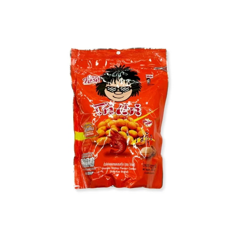 Kohkae Crispy Coated Peanuts (Shrimp Flavor) 500g Bag