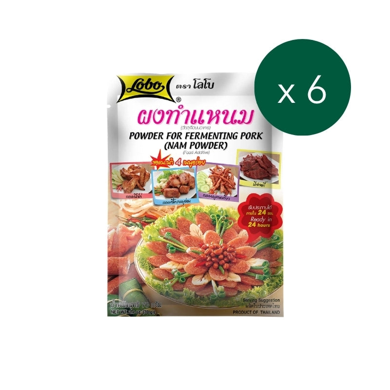Lobo Fermented Pork Seasoning Mix 70g x 6