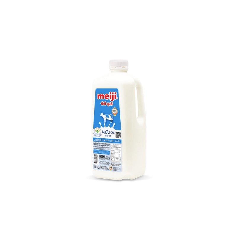 Meiji 100% Fresh Cow’s Milk Fat Free 2L - Bangkok FreshLink