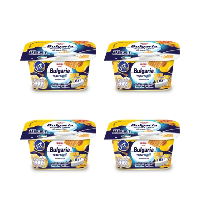 เมจิ โยเกิร์ต บัลแกเรีย รสโกลเด้นฮันนี 110 ก. x 4