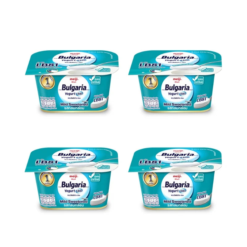 Meiji Bulgaria Yogurt Mild 110g x 4