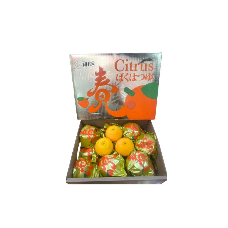 ส้มจุกกล่องทอง เบอร์15-18 4-4.5กก./กล่อง