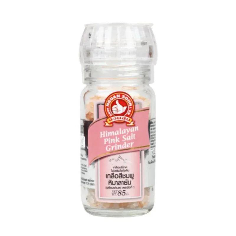 มือที่1 เกลือหิมาลายันสีชมพู พร้อมฝาบด 85 กรัม