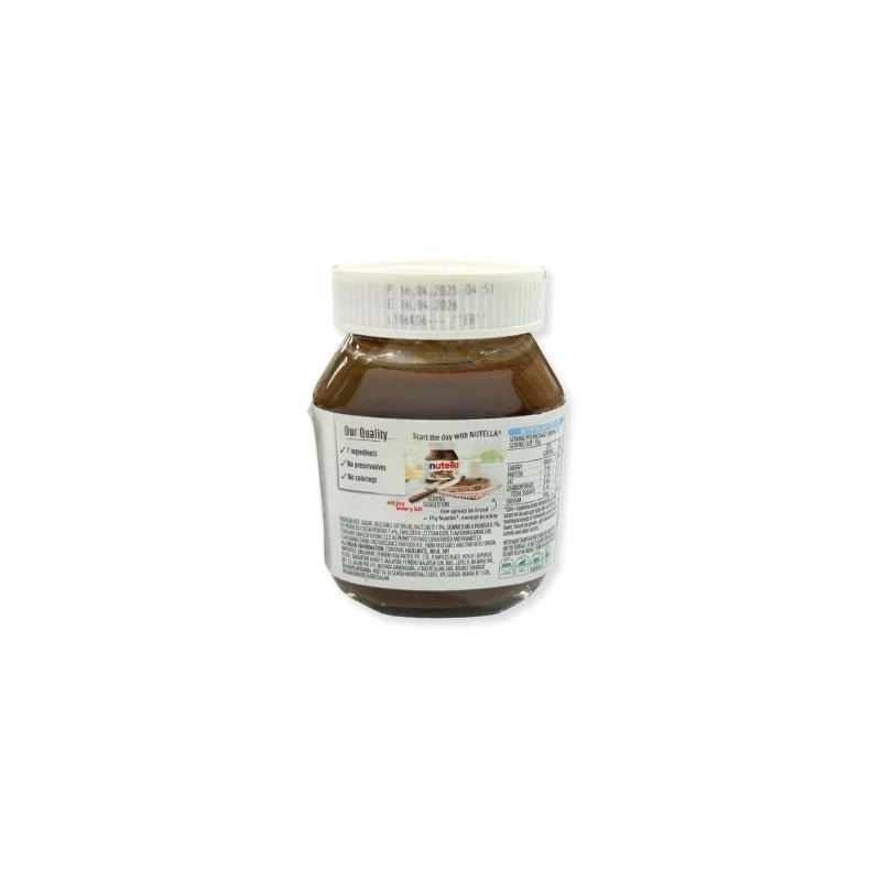 Nutella hazelnut spread 200g jar on a white background