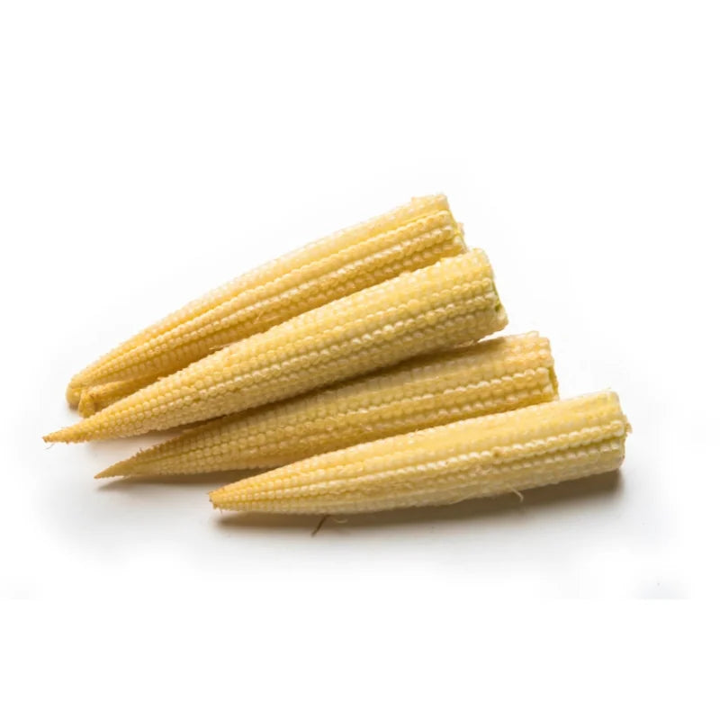 ข้าวโพดอ่อนปอกเปลือก 500 กรัม/แพ็ค