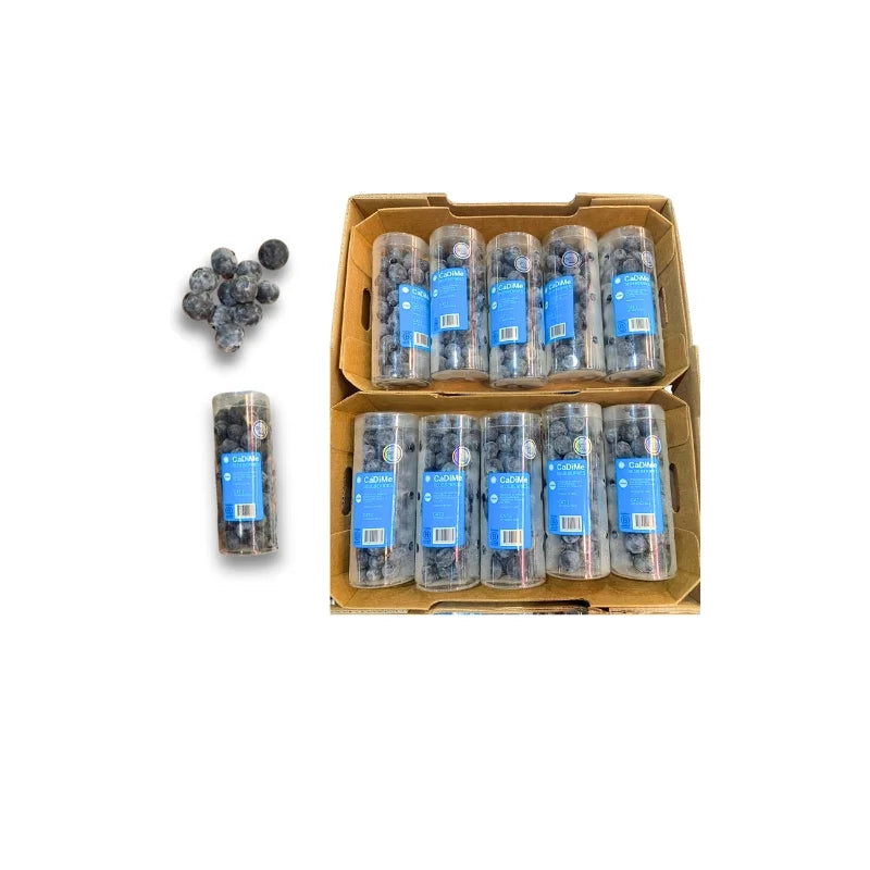 บลูเบอร์รี่เปรูหลอด เบอร์18+ 10หลอด/ถาด