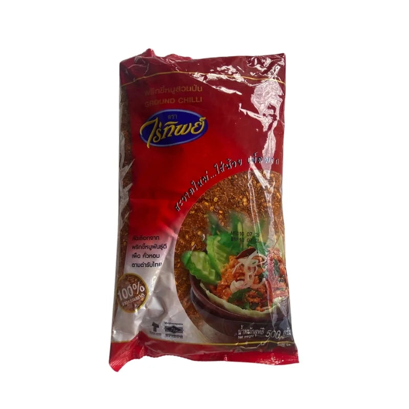 Raitip Ground Thai Chili 500g/Pack Per pack