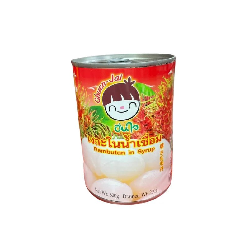 Rambutan in Syrup (Chuenjai Brand) 500g Net / 200g Drained - Bangkok FreshLink