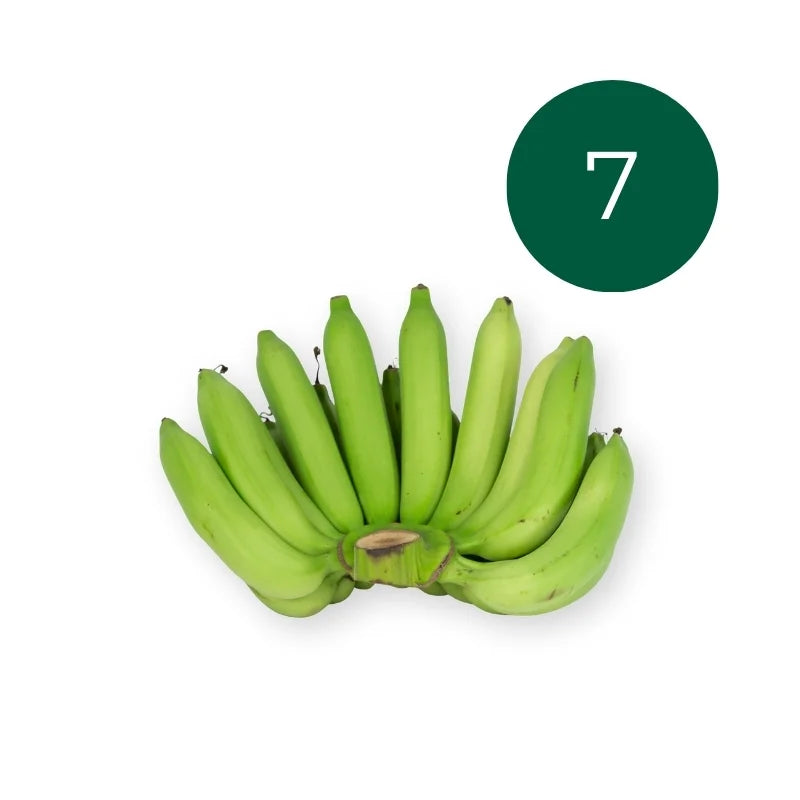 Raw Hom Banana (Size L) 7 Bunches