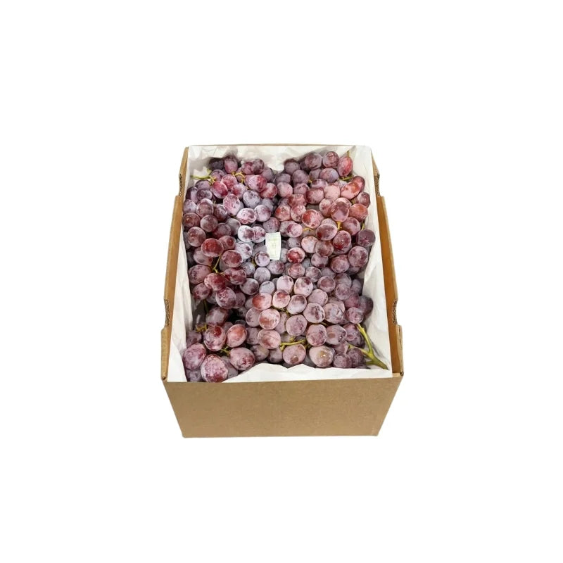 Red Grapes with Seeds 8kg Box