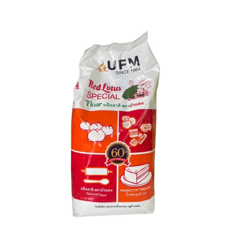 Red Lotus Brand Special Wheat Flour 1kg - Bangkok FreshLink