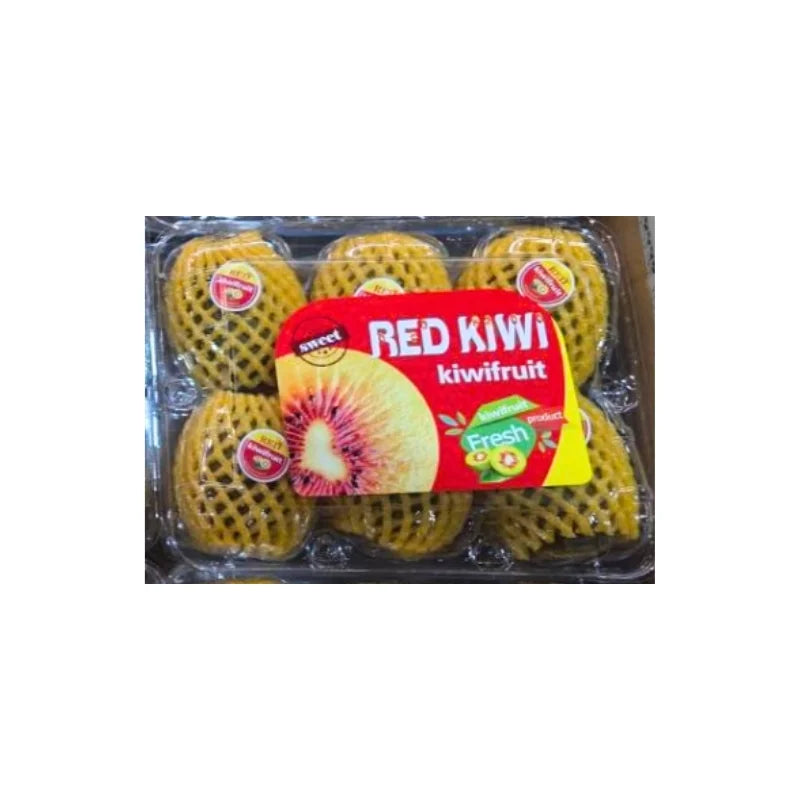 กีวีทองไส้แดง 6 ลูก /แพ็ค