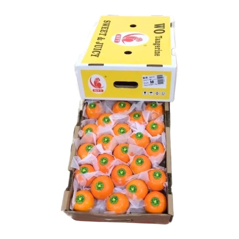 ส้มไต้หวันแบรนด์นกแก้ว ไซส์M 6.5-7กก./กล่อง