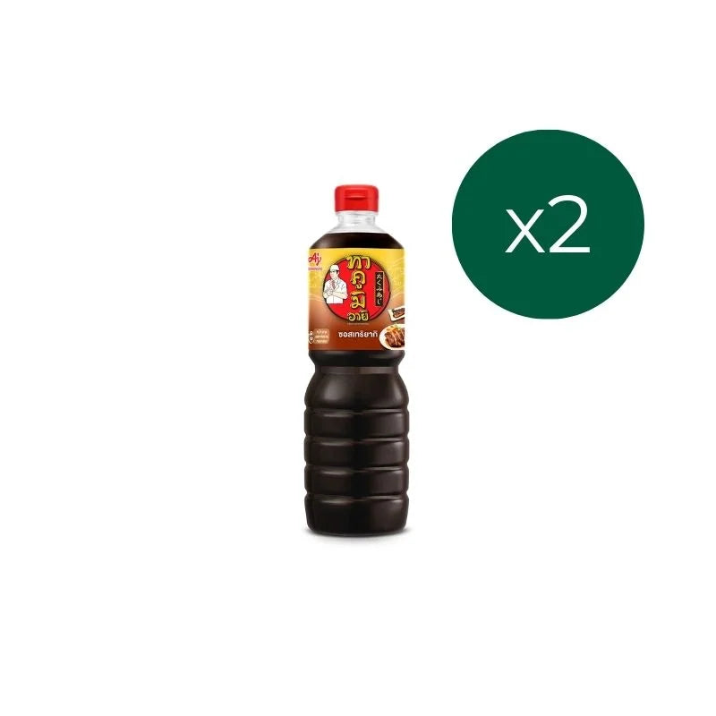 Takumi Aji teriyaki sauce 1L twin pack 2 bottles Japanese cooking sauce Bangkok FreshLink