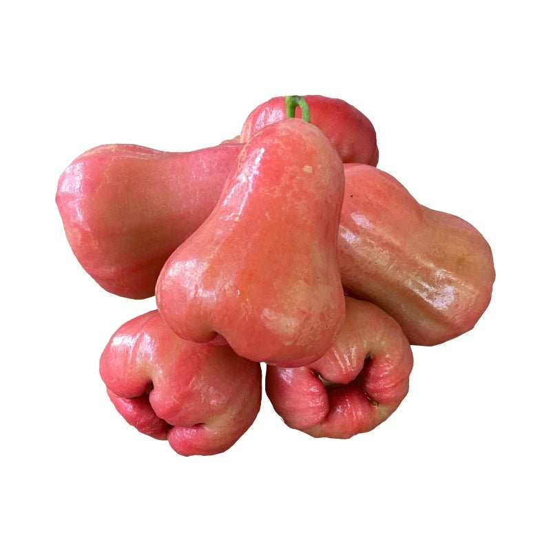 Thubtim Chan rose apples on a white background