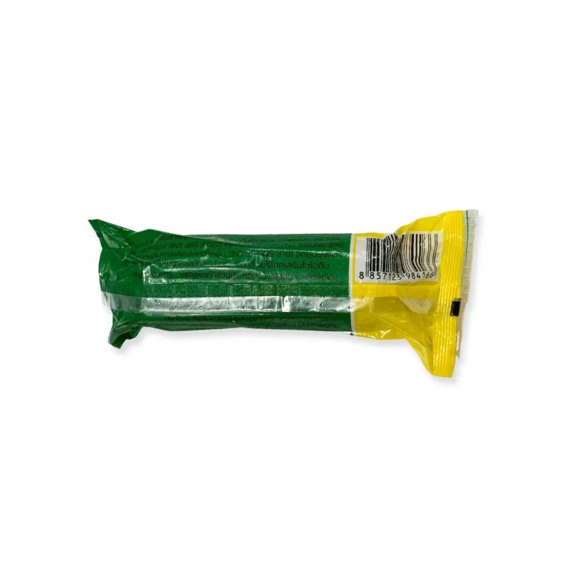 Fresh Ubon pork sausage, seasoned Thai pork sausage, 500g pack isolated on white background