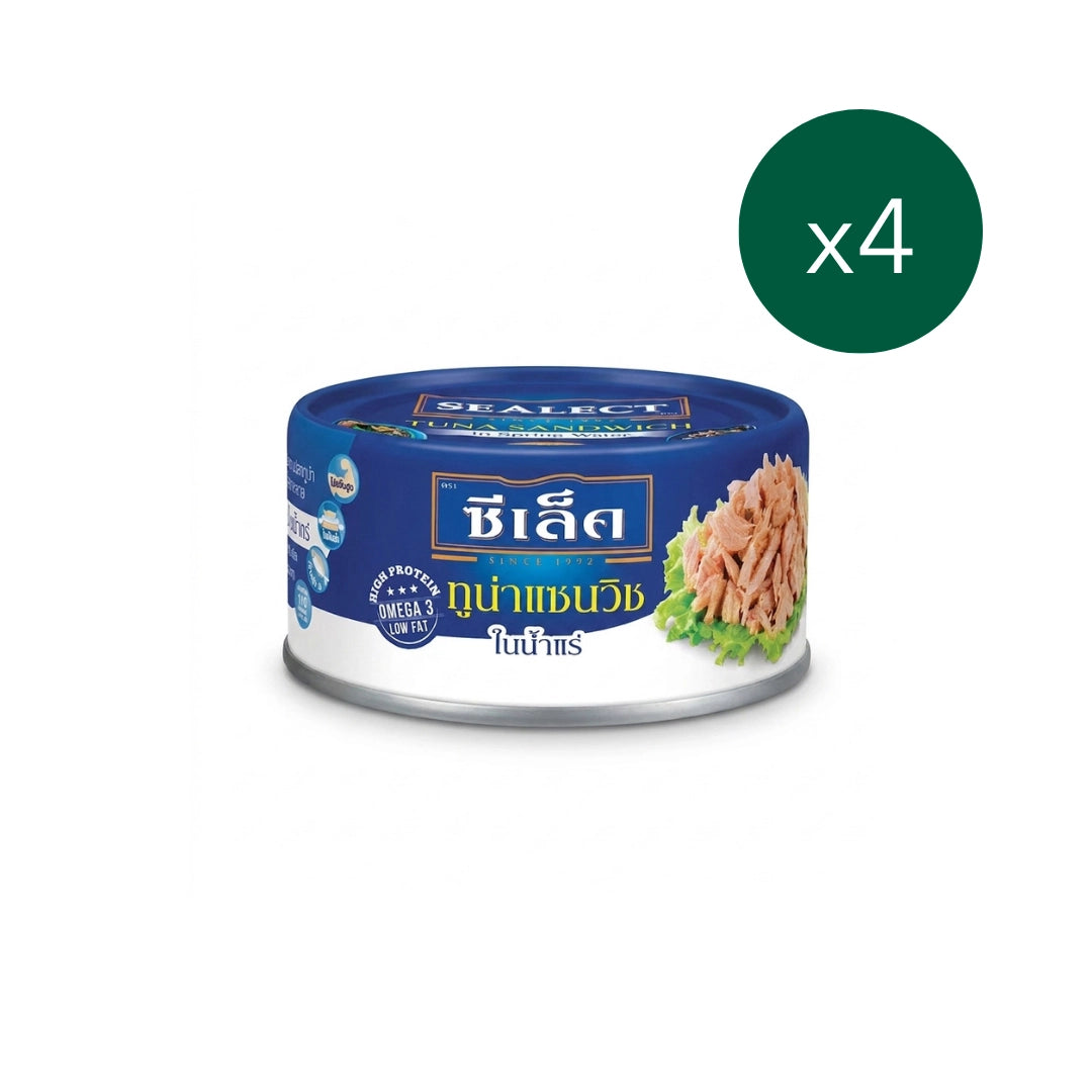Sealect Sandwich Tuna in Mineral Water 165 g x 4 Cans