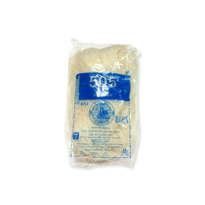 505 rice vermicelli pack on a white background