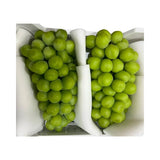 AQ Brand Shine Muscat Grapes 3 Bunches (Total Weight Including Basket 4.8kg)