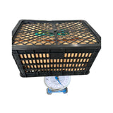Black Basket Shine Muscat Grapes 6 Bunches (Total Weight Including Basket 8.8kg)