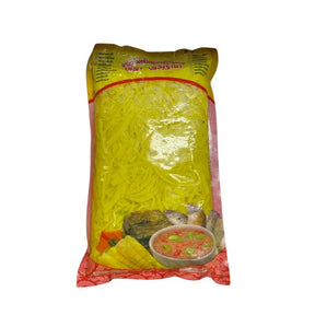 Boiled bamboo shoots pack on a white background