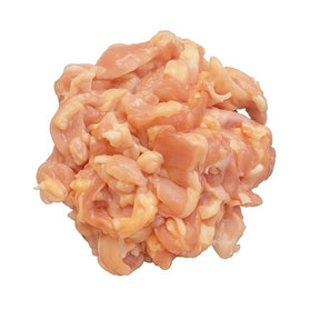 Chicken cartilage on a white background