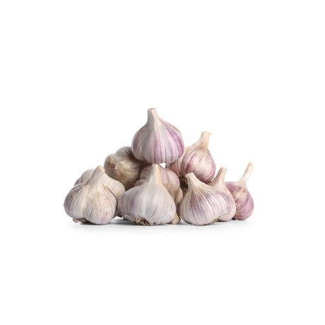 A photo of Chinese Garlic (Trimmed) Per kg on a white background