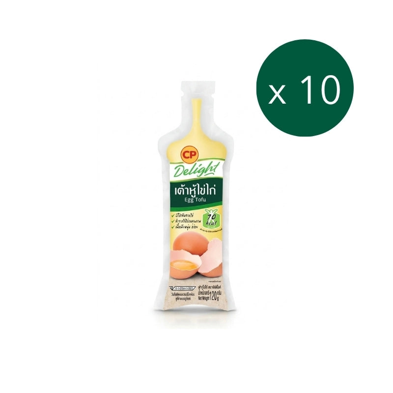 Egg Tofu CP Brand 120 Grams X 10 Tubes