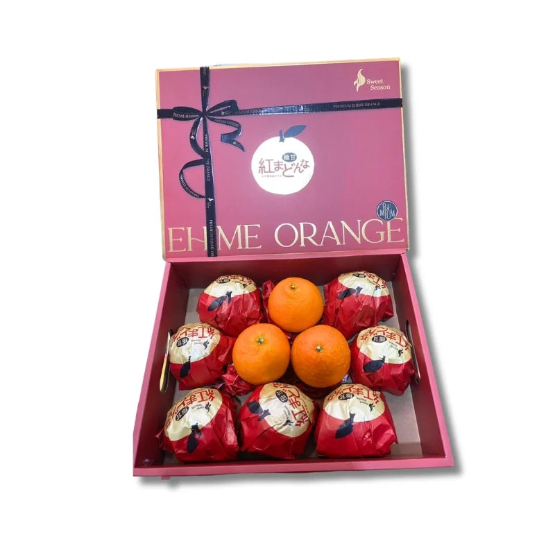 ส้มเอฮิเมะกล่องของขวัญ 10 ลูก/กล่อง