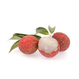 Emperor lychee on a white background