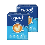 อิควล สารให้ความหวานแทนน้ำตาล 100 ซอง 2 กล่อง