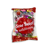 ลูกพลับแช่อิ่มรวมรส รสชาเขียว,เชอร์รี่,บลูเบอร์รี่,น้ำผึ้ง (ตราฟรุ๊ตทาซี่) 1000 กรัม / ถุง