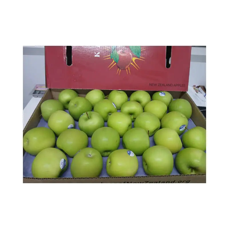 Granny Smith Apples New Zealand Kelston Brand Size 120 (17.5kg Box)