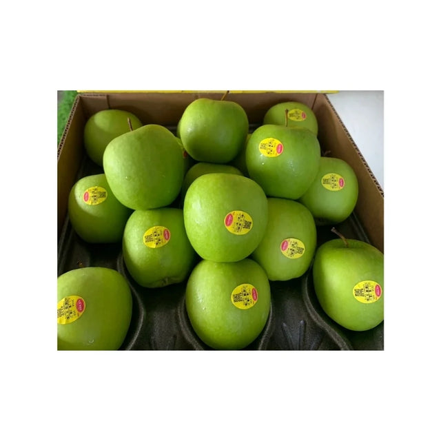 A photo of Green Apples USA 5kg Pack on a white background