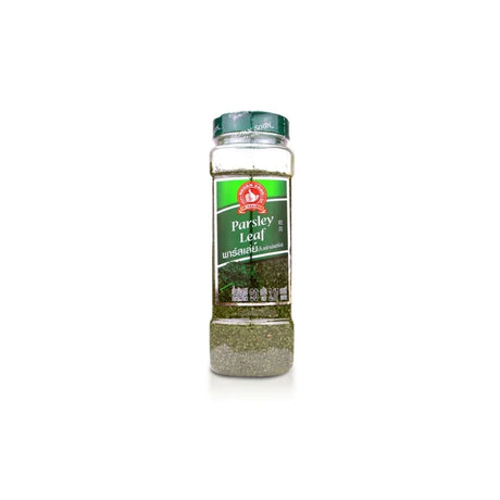 A photo of No. 1 Hand Brand Parsley 90g on a white background
