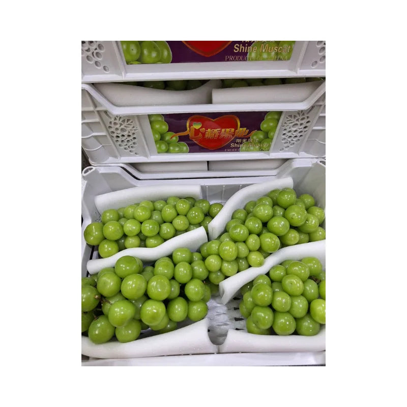 Heart Brand Shine Muscat Grapes 4 Bunches (Total Weight Including Basket 4.5kg)