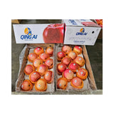 Honey Fuji Apple Qing Ai Brand White Bird Box Size 24
