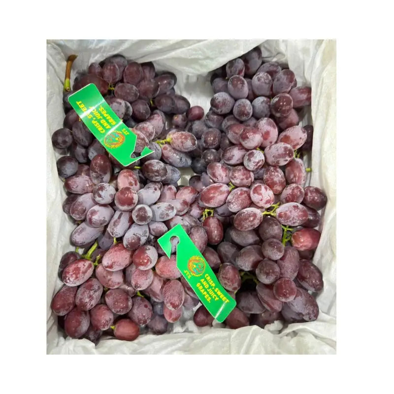 JTX Swan Brand Emperor Seedless Red Grapes (Total Weight Including Basket 4.8kg)